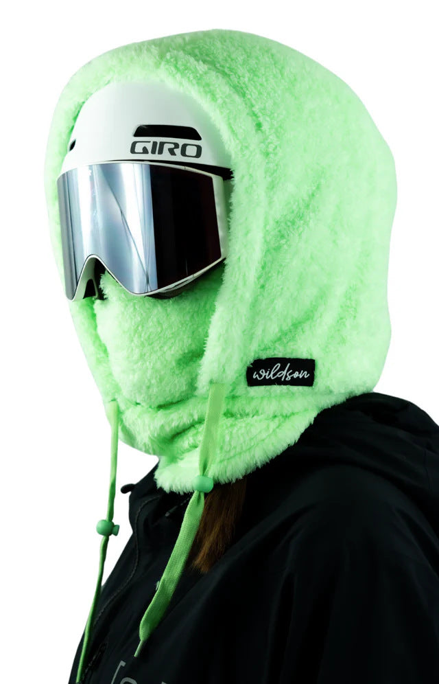 Winter Lambswool Face Mask Windproof Thermal Neck Warmer