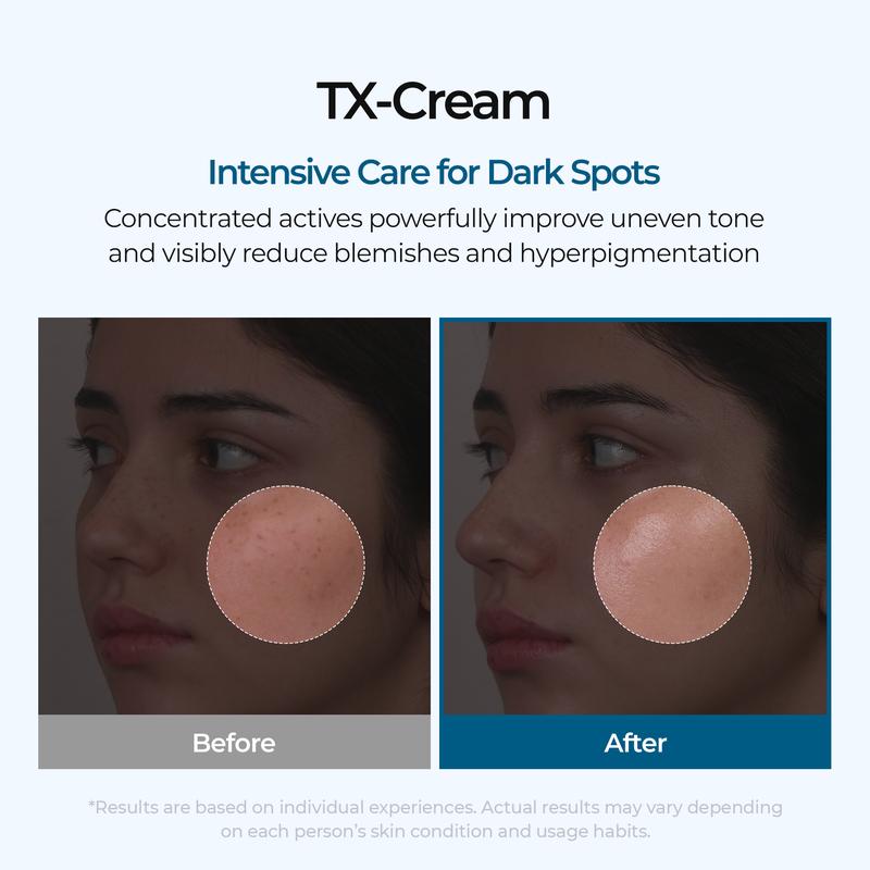 Skin Repair and Whitening Cream Set (Nano-sized Tranexaminc Acid for Dark Spots & Hyperpigmentation)