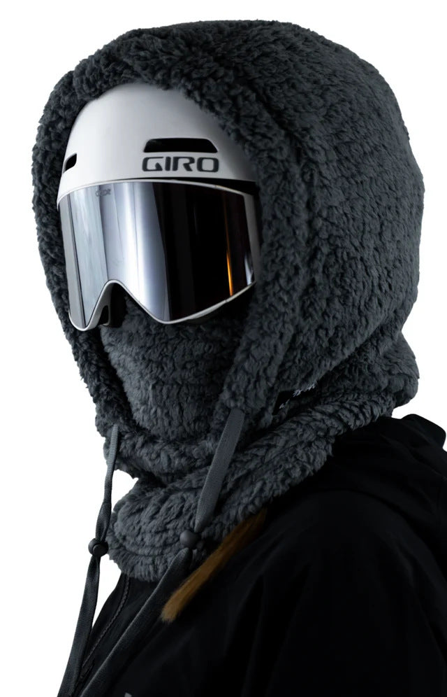 Winter Lambswool Face Mask Windproof Thermal Neck Warmer