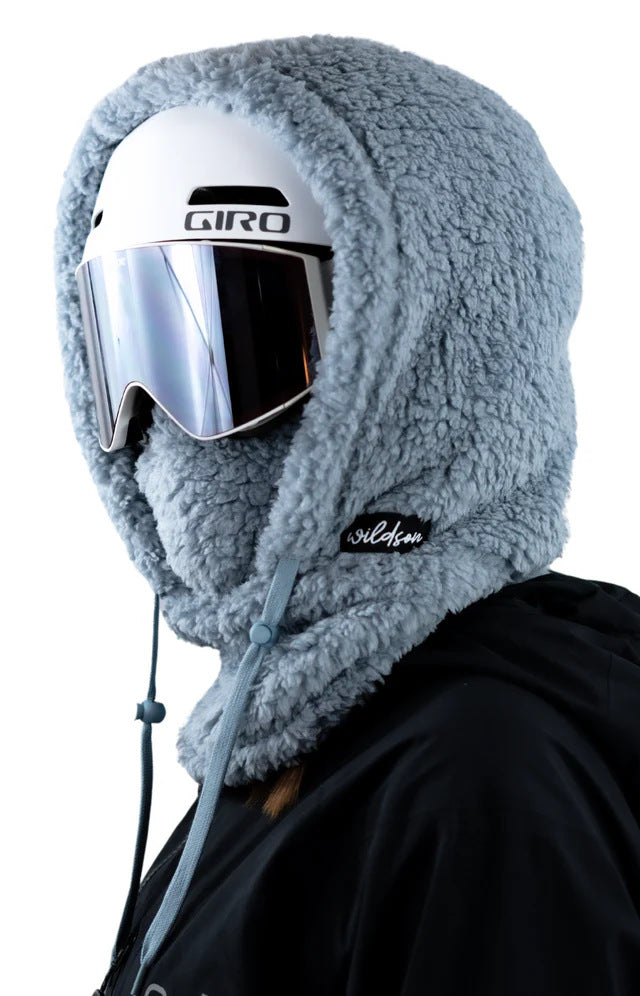 Winter Lambswool Face Mask Windproof Thermal Neck Warmer