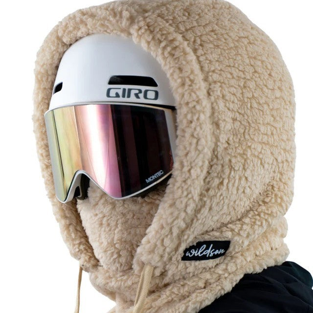 Winter Lambswool Face Mask Windproof Thermal Neck Warmer