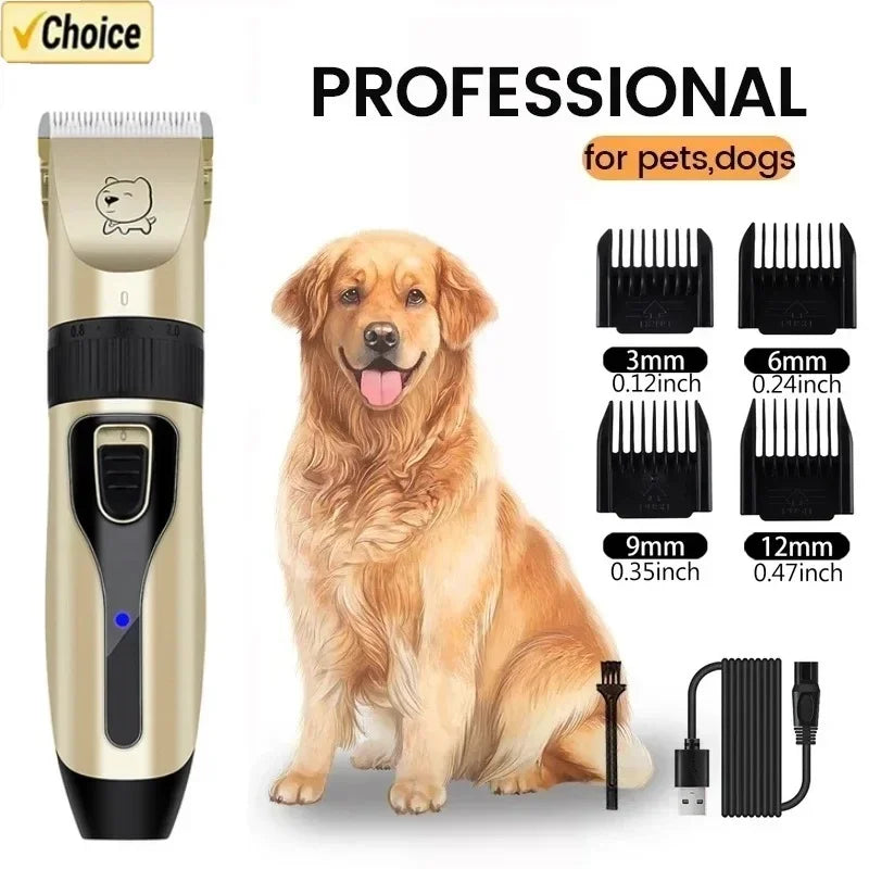 Professional pet hair clipper for dogs and cats
