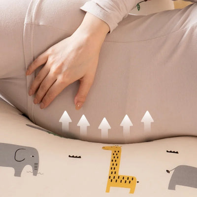 Comfort pillow for back, belly, and hip alignment during pregnancy