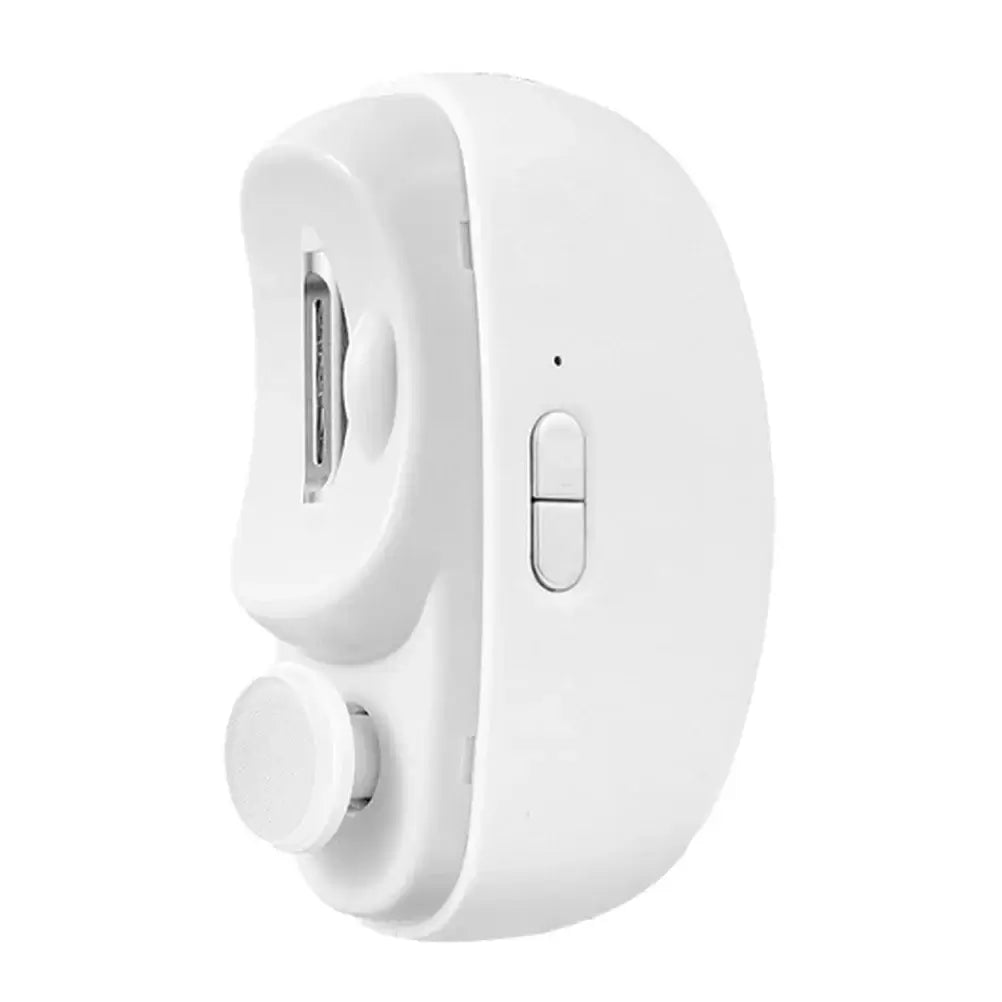 Electric 2-in-1 Automatic Nail Clipper | USB Rechargeable | Safe, Quiet & Portable side view