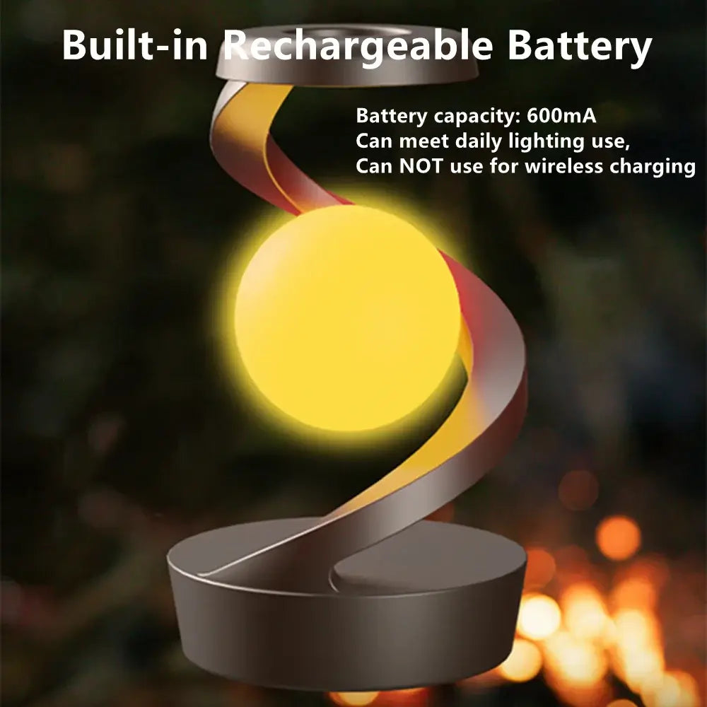Decorative multifunctional lamp with wireless charging base