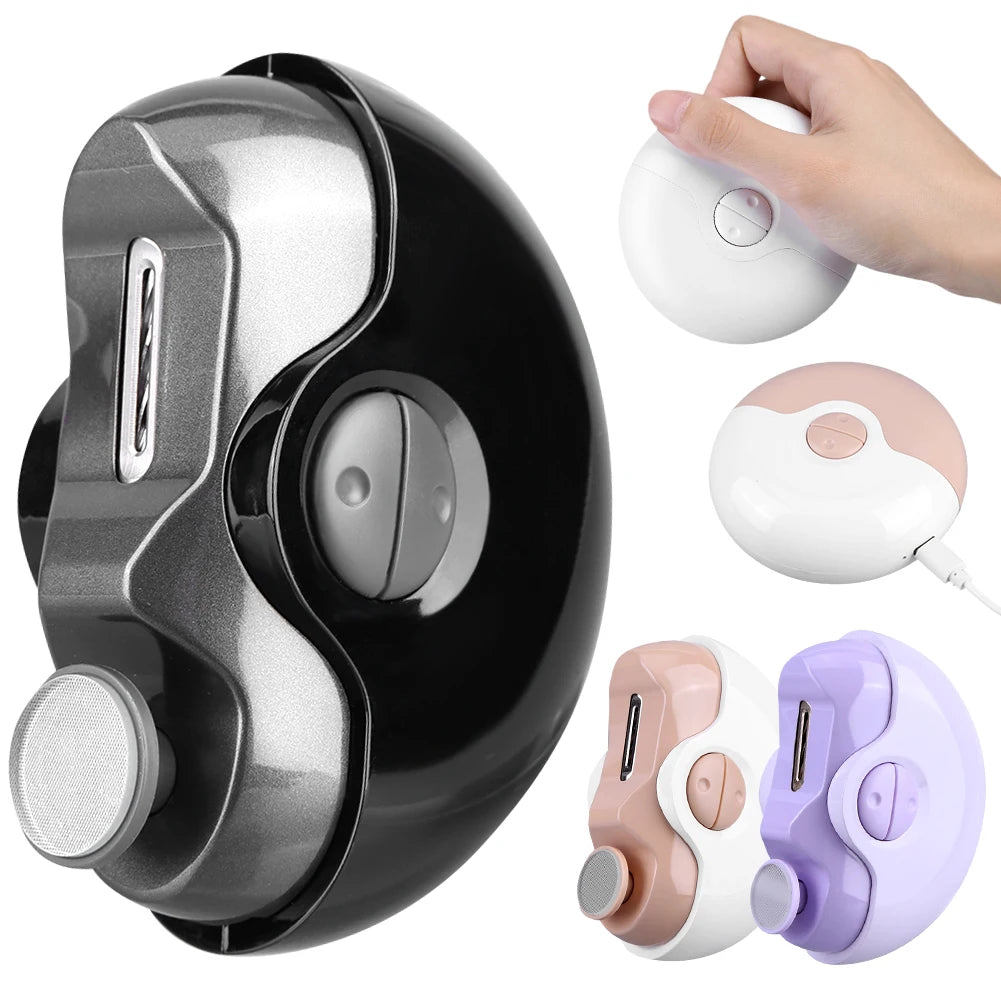 2-in-1 electric nail clipper with automatic trimming