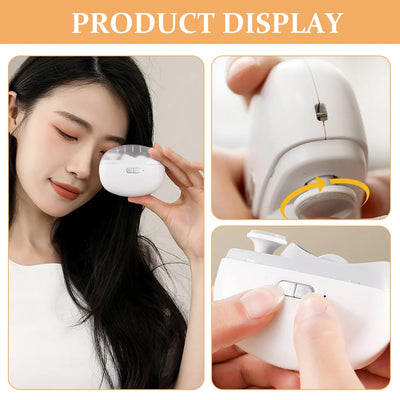 Low-noise rechargeable nail clipper for all ages