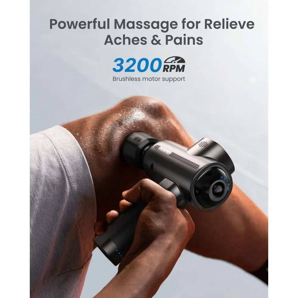 Comes with a compact carry case for easy travel and storage, making it convenient for use at home, office, gym, and on the go.