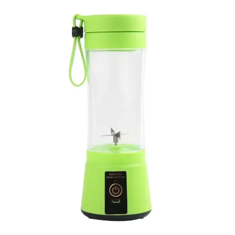 Easy-to-clean detachable blender cup with one-button operation, safe BPA-free materials, and secure magnetic safety protection.