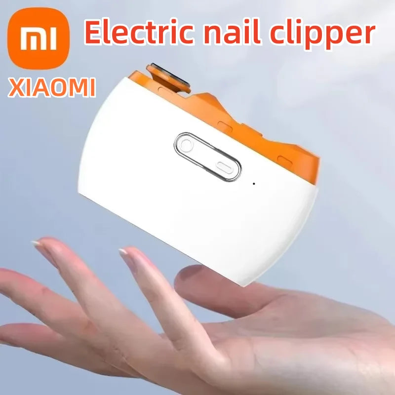 Quiet ergonomic electric nail clipper