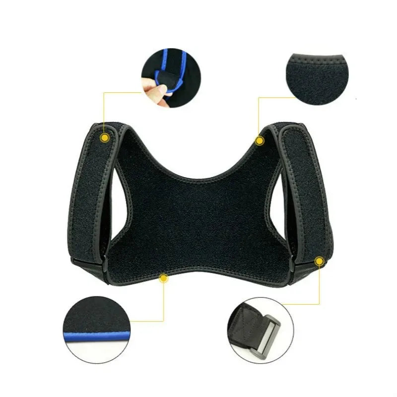 Comfortable posture correction belt for daily use