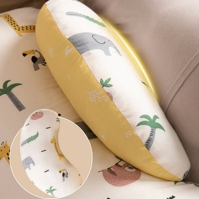 Ergonomic pregnancy support cushion for restful sleep