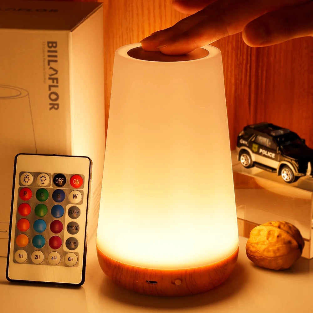 RGB LED night light with multiple 13 color modes