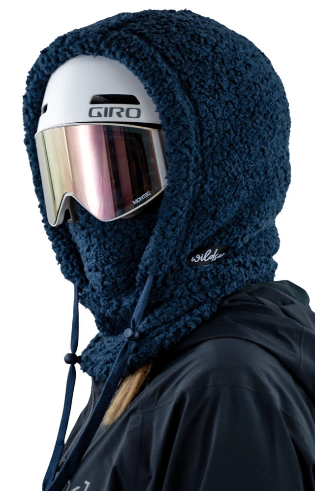 Winter Lambswool Face Mask Windproof Thermal Neck Warmer