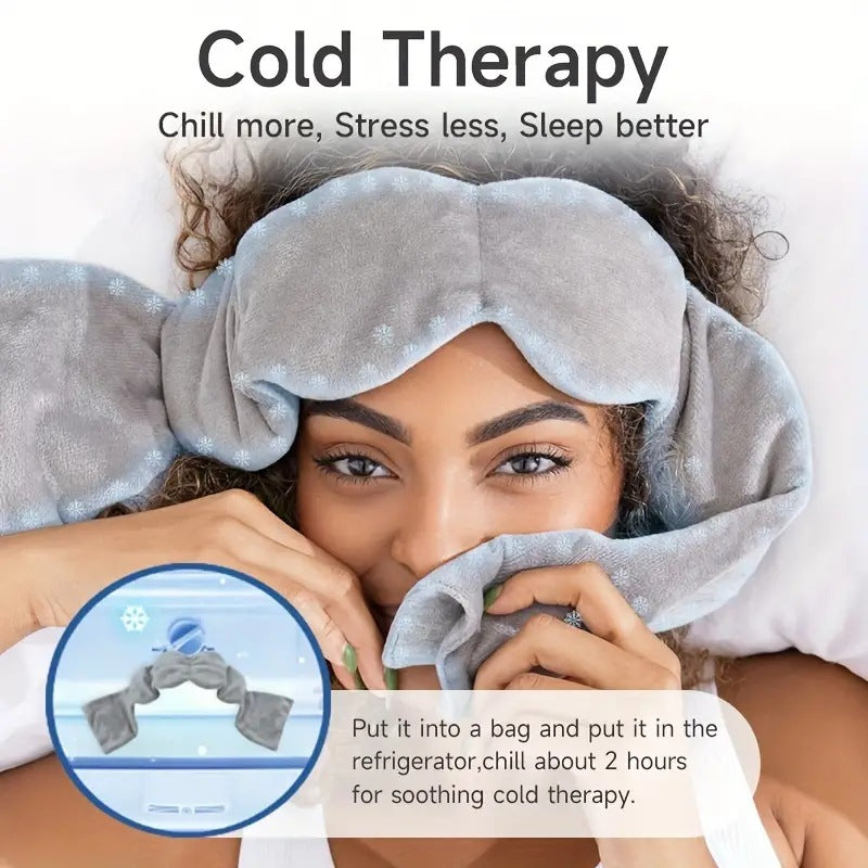 Gentle Pressure Sleep Mask with Gravity Beads