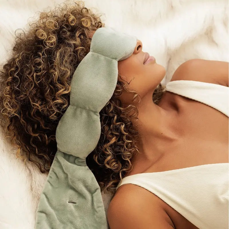 Gentle Pressure Sleep Mask with Gravity Beads